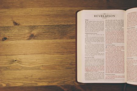 A Bible open to Revelation